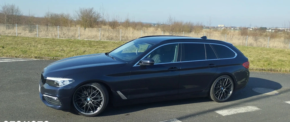 BMW Seria 5 cena 89999 przebieg: 104854, rok produkcji 2018 z Szczecin małe 121